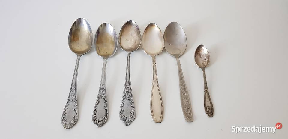 Stare sztućce PRL Warszawa