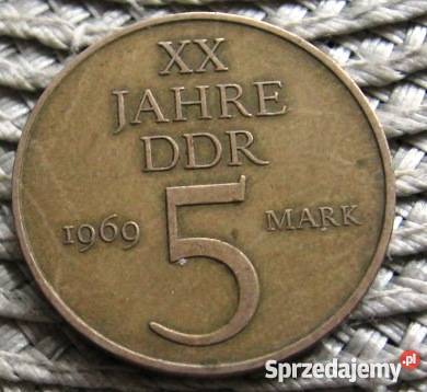 DDR 5 Mark 1969r Kalisz