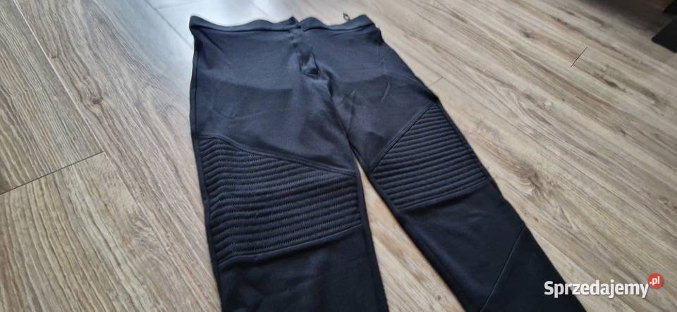 legginsy 40 L czarne zamki zip Rozmiar 40(L) Kraków sprzedam