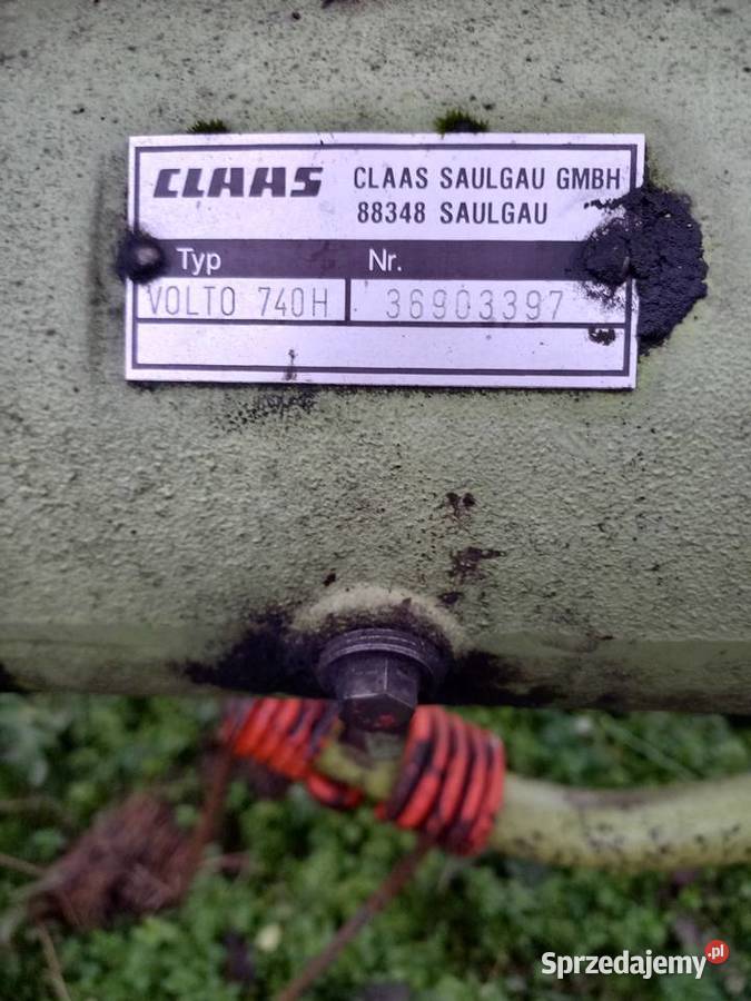 Przetrząsarka karuzelowa claas volto 740 h Szubin
