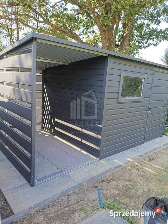 Schowek domek ogrodowy 3x25m wiata 15m drzwi Braniewo