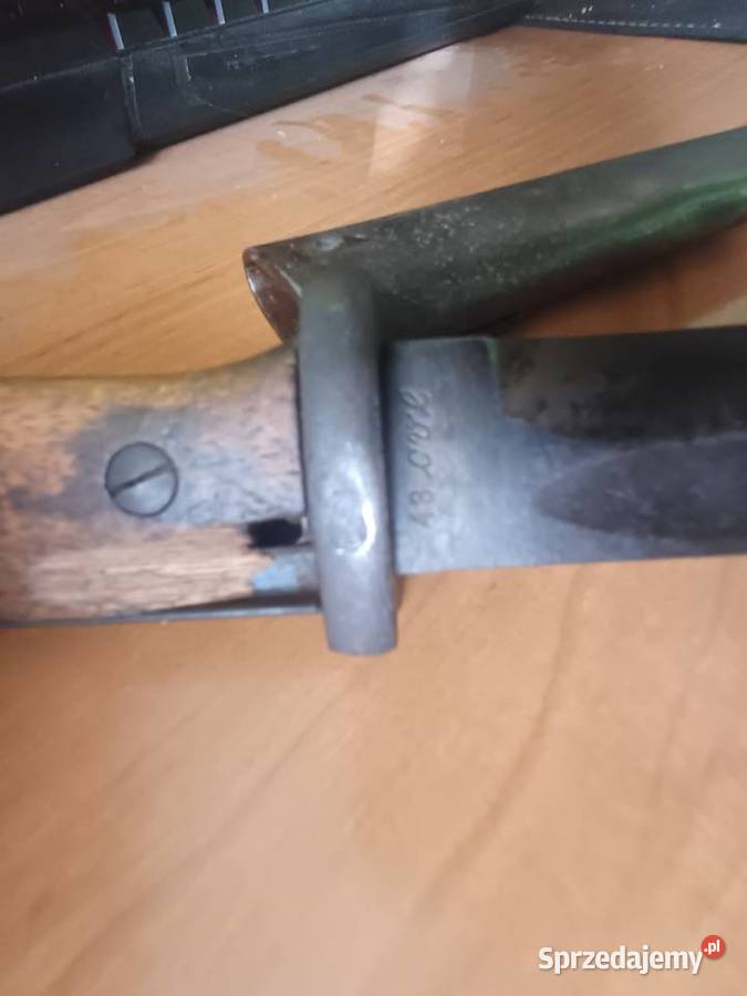 Bagnet mauser z pochwą manlicher Lublin