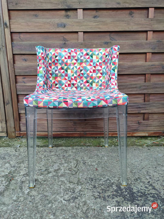 Krzesło Mademoiselle Kartell Starck unikat mazowieckie Warszawa