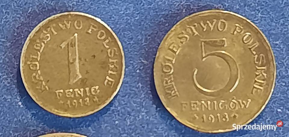 Zestaw Monet Królestwo Polskie śląskie Gliwice sprzedam