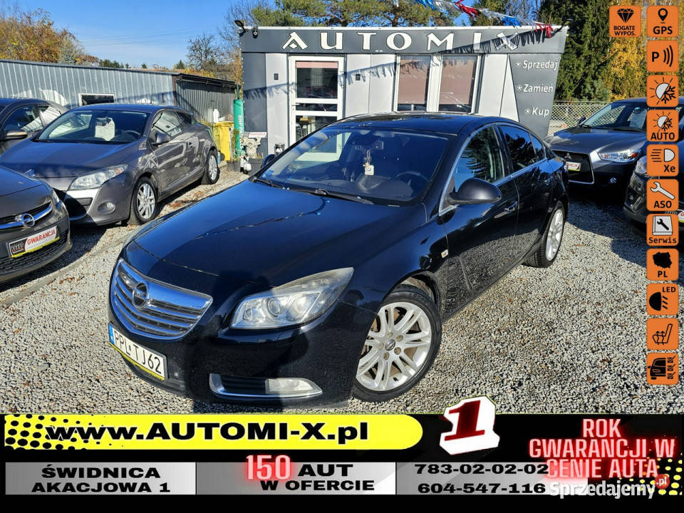 Opel Insignia 20 cdti 160 SedanNAVILED GWARANCJA elektryczne lusterka Świdnica sprzedam