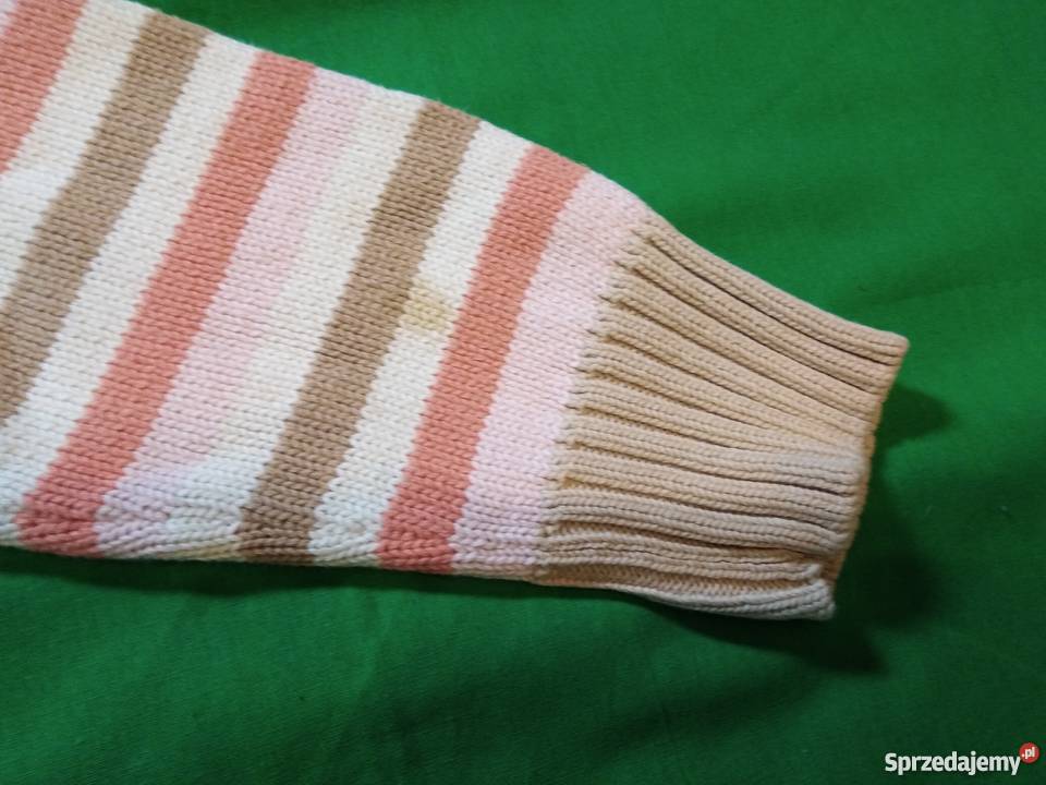 Bawełniana bluzka brytyjskiej marki Edinburgh z dekoltem Warszawa sprzedam