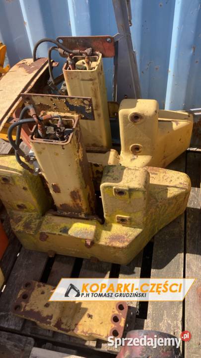 Przeciwwaga z Euro Hakiem CAT TH 62 63 pomorskie Kosakowo