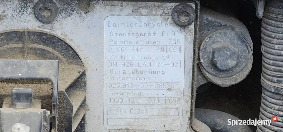 SILNIK ATEGO 2528 2533 OM926 LA OM926LA FV 326 Pozostałe kujawsko-pomorskie