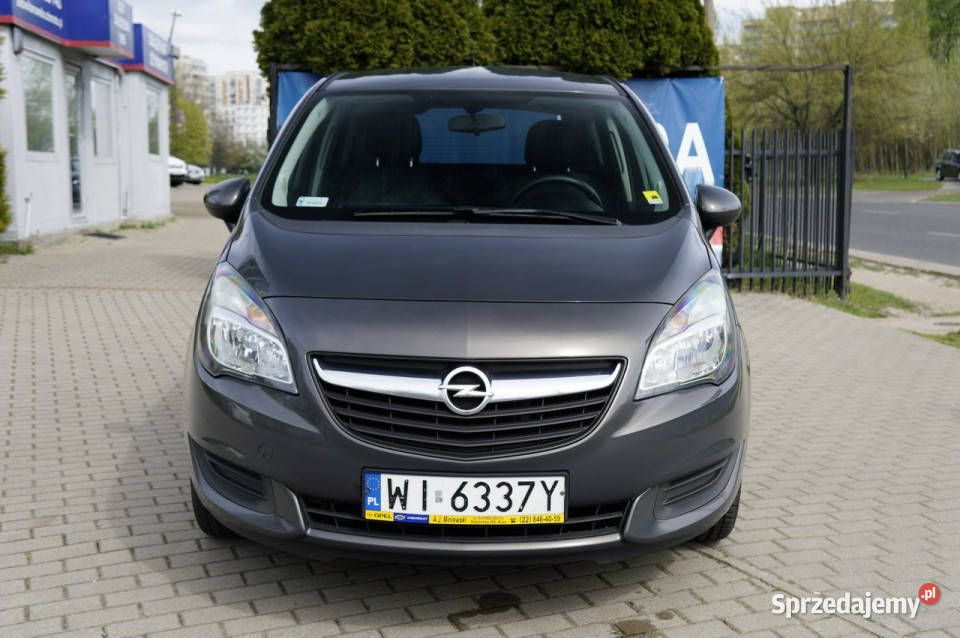 Opel Meriva pierwszy właściciel LPG fabryczne ASR (kontrola trakcji) Warszawa