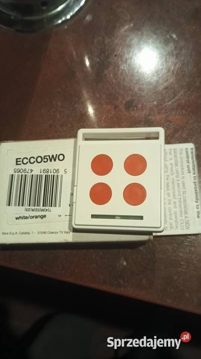 Pilot do bramy Nice ECCO5 nowy Wałbrzych