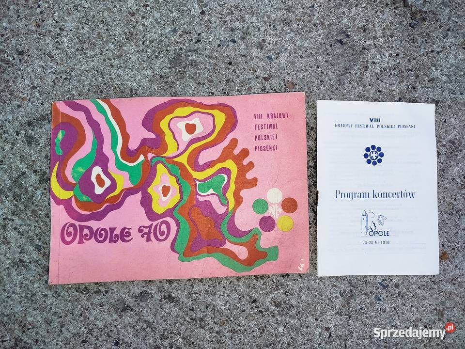 Oryginalny komplet VIII Keajowego Festiwalu Opole