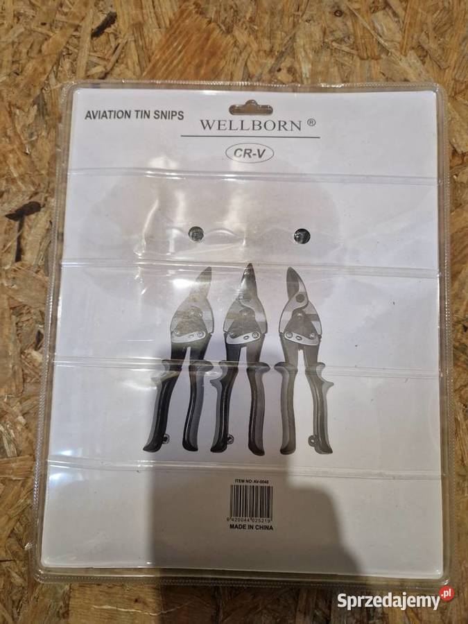 Nożyce do cięcia blachy 3 wellborn AV0046 crv Narzędzia ogrodnicze sprzedam