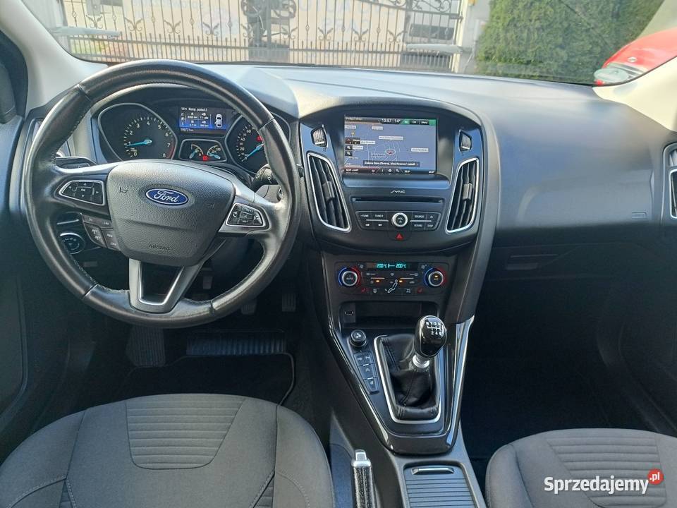 Ford Focus 10 125 Model 2016 wielofunkcyjna kierownica lubuskie Zielona Góra