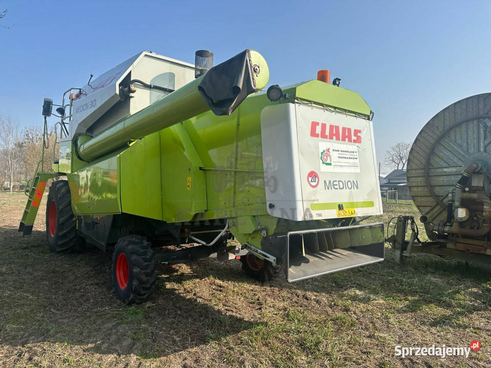 Claas Medion 310 z roku 2002 wielkopolskie Jastrzębniki