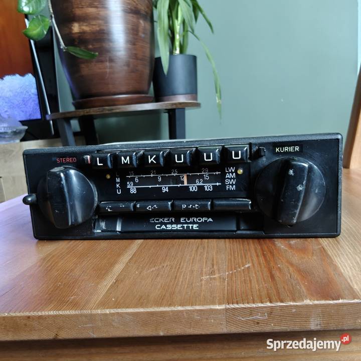 Becker Europa 663 oryginalne radio samochodowe Brzezie k. Sulechowa sprzedam