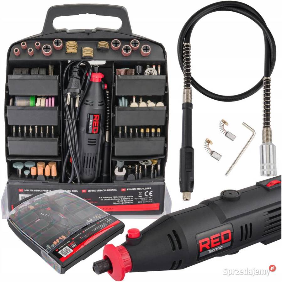 Mini SZLIFIERKA TRZPIENIOWA Prosta Zestaw 300 el Katowice