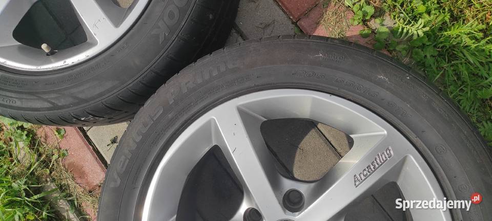 4 koła aluminium opony lato 20555 r16 5x114 64mm Będzino