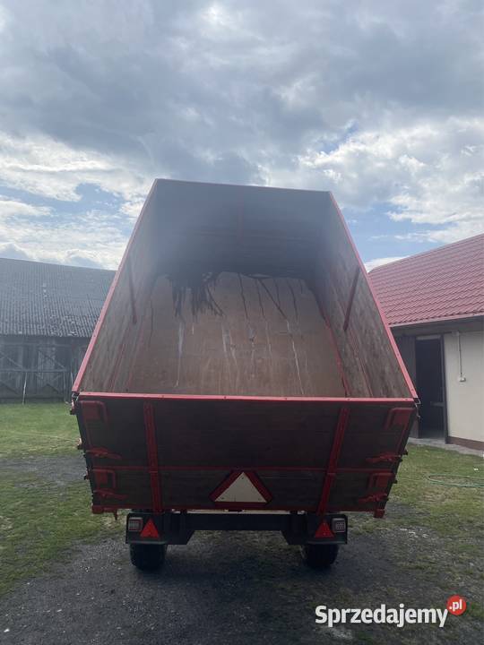 Przyczepa jednoosiowa wywrotka Bałtów