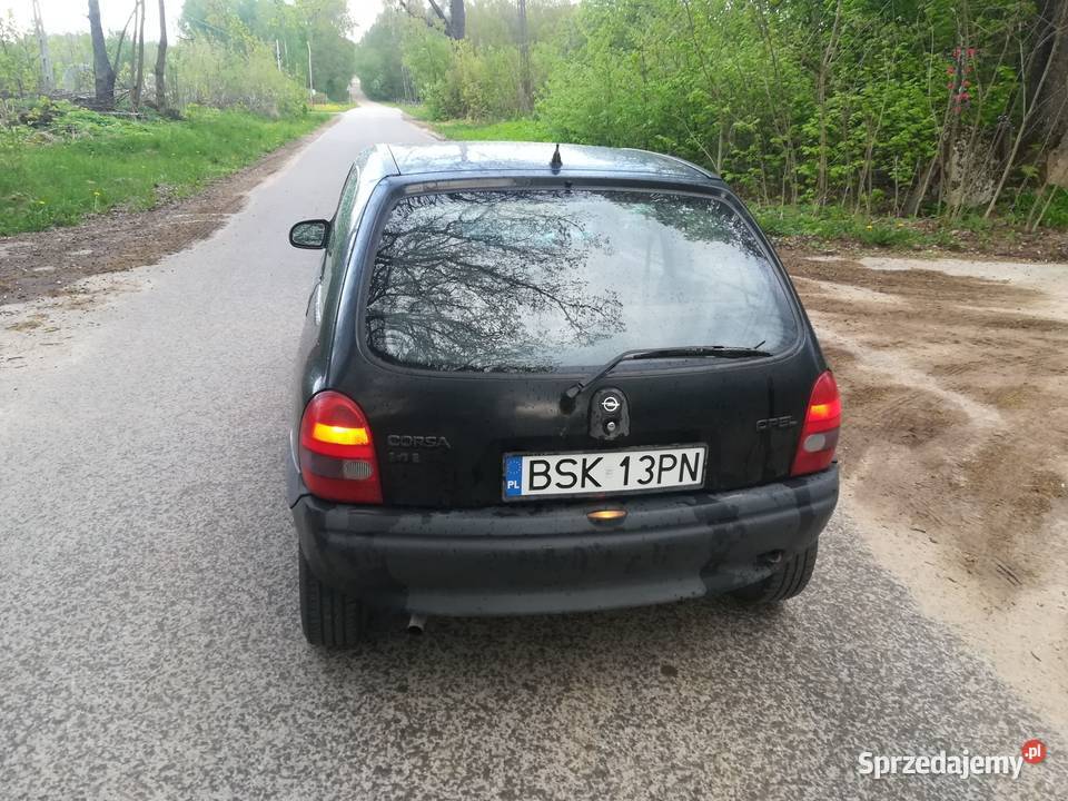Opel Corsa B 14b 60 1995r wspomaganie stan szyberdach Corsa Suchowola