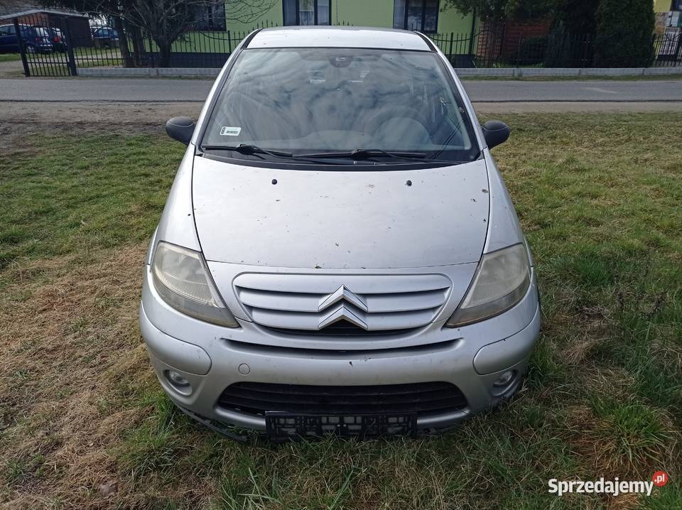 Citroen C3 14 16 V 65 kW 2008 r dawca części osobowe Szklarka Myślniewska