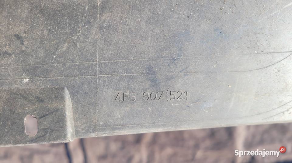 AUDI A6 C6 SEDAN SPOILER DOKŁADKA ZDERZAKA TYŁ śląskie Ruda Śląska