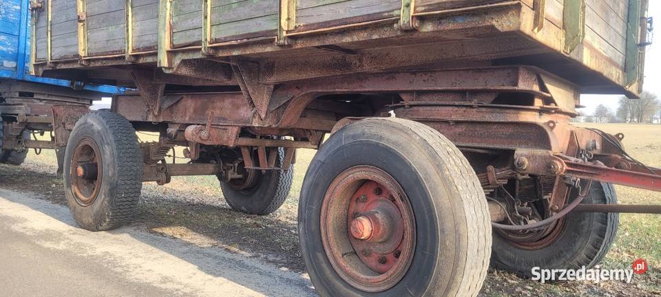 Wywrotka 2stronna pneumatyczna Rolnictwo wielkopolskie Huta Szklana