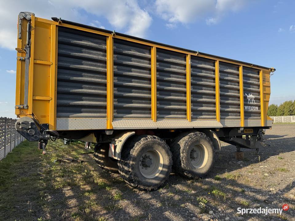 Wielton S2 przyczepa objętościowa nieuszkodzony Przyczepy rolnicze Maszyny rolnicze Bratoszewice