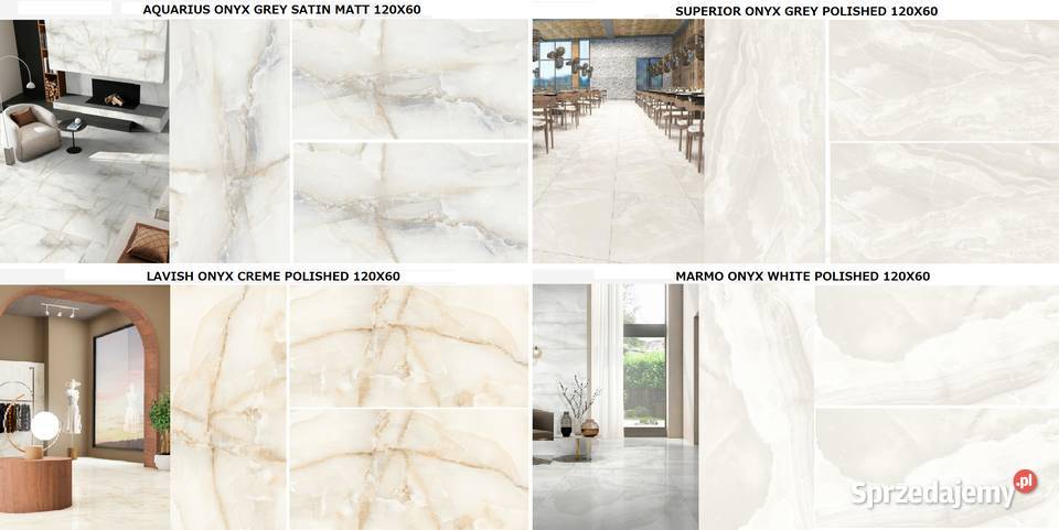 gres 60120 lawish onyx crema polerbłyszczący lubuskie Gorzów Wielkopolski