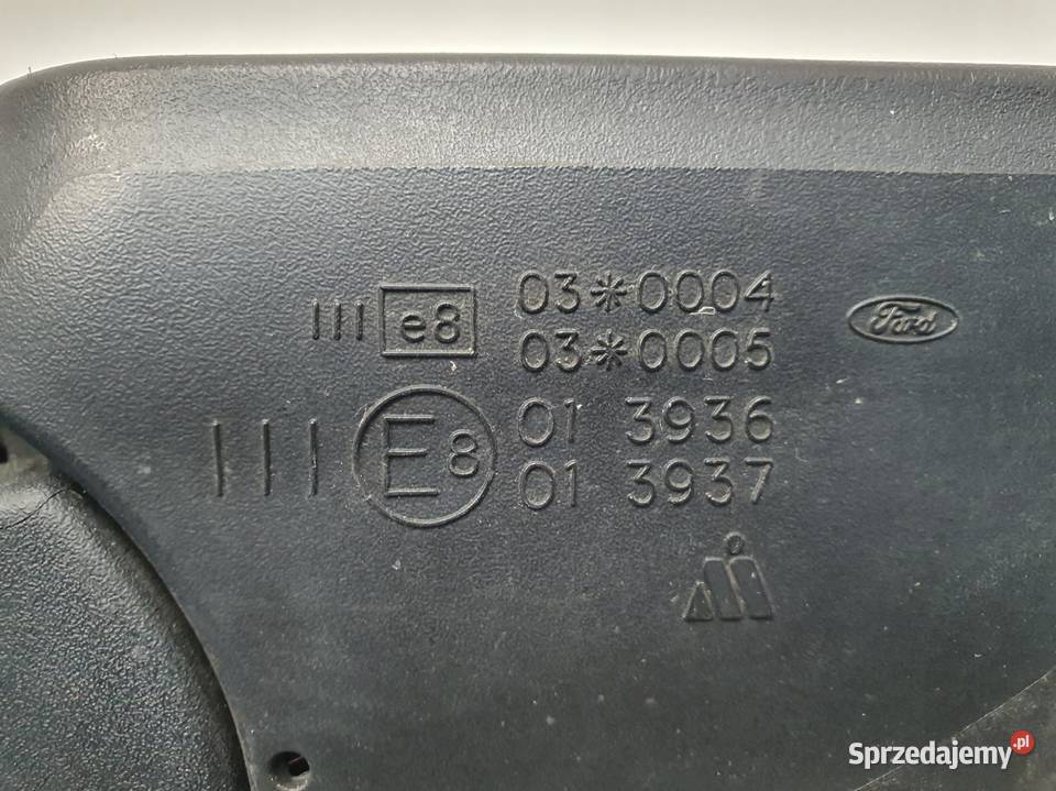 LUSTERKO PRAWE Ford Fiesta Mk5 Mk6 VI lift Lusterka zewnętrzne Rudka