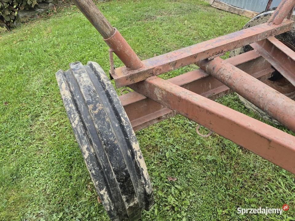 Wóz rolniczy metalowy do traktora ciągnika