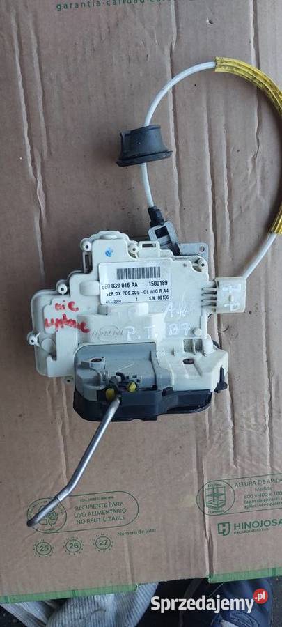 Zamek drzwi tył prawy AUDI A4 B7 8E0839016AA Szczecin