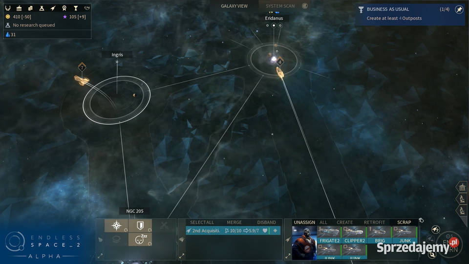 Endless Space II Steam Key Poznań sprzedam