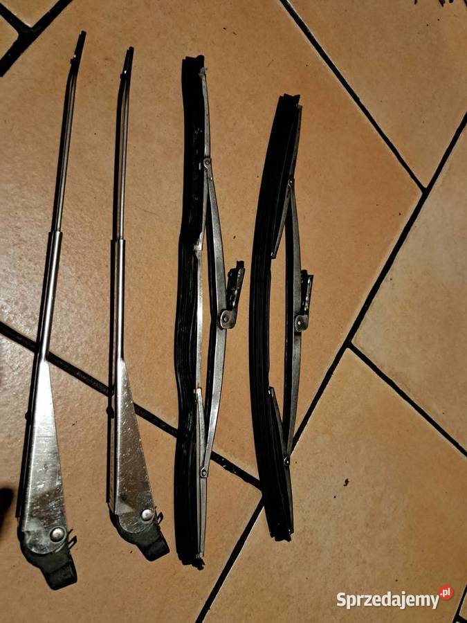 Ramiona wycieraczek pióra chrom Fiat 126p Leszno