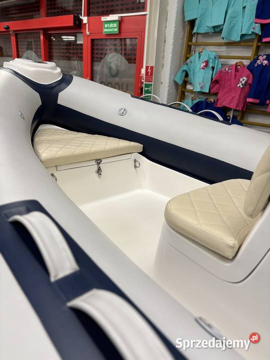 Łódź hybrydowa RIB Uone U480 z silnikiem Mercury wielkopolskie Poznań sprzedam