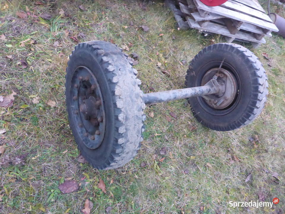 oś ośka fabryczna rolnicza 23x5 opony koła mazowieckie Radom