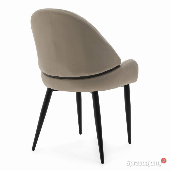 Krzesło Tapicerowane Bergamo Ciemnobeżowe wielkopolskie Tarchały Małe