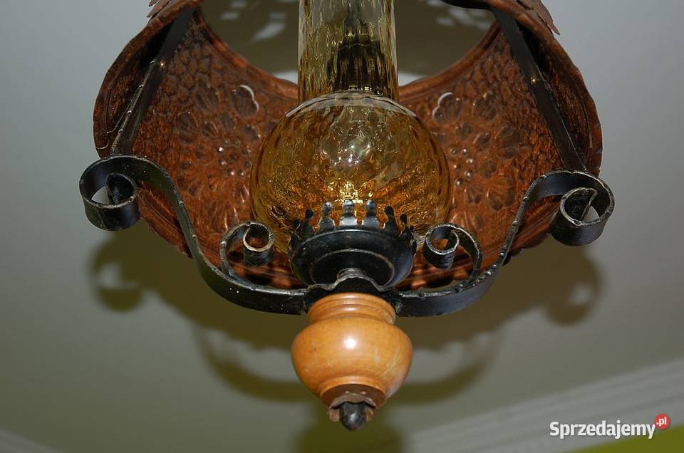 Kuta lampa naftowa 2 klosz DODATKOWO sprzedam
