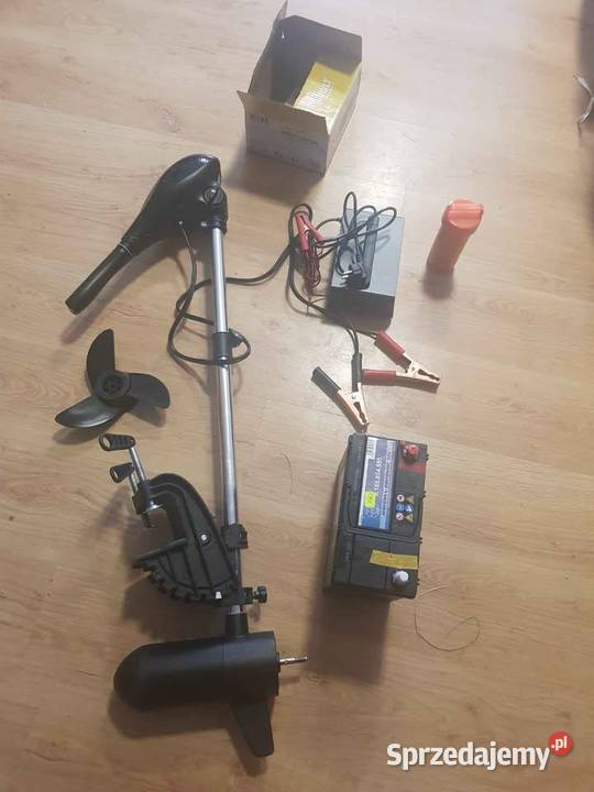 Ponton i silnik elektryczny Oława sprzedam