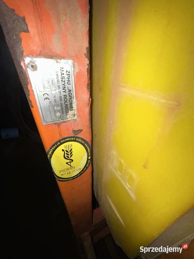 Opryskiwacz Agromax 600l zasięg 12m nieuszkodzony Koniuchy