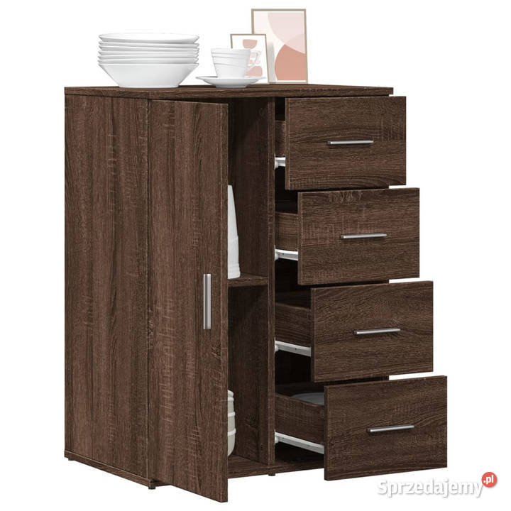 Szafka brązowy dąb 59x39x80 materiał Warszawa sprzedam