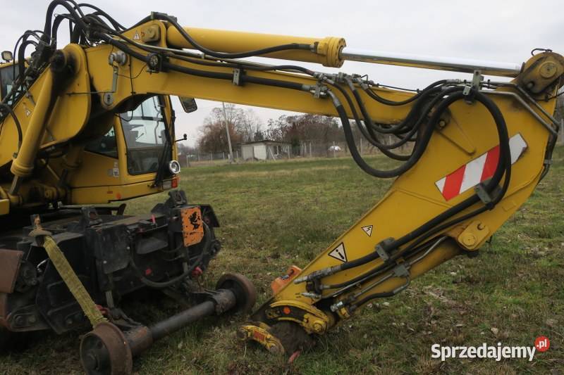 Koparka kolejowodrogowa Atlas Terex 1604ZW Grójec