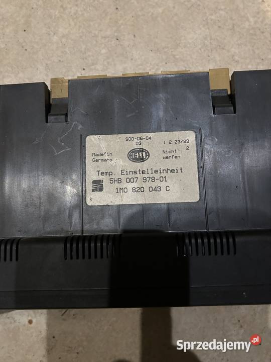 Panel klimatyzacji seat Leon 1M0820043C Kęty