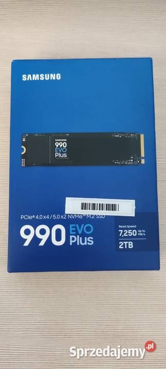 Nowy dysk SAMSUNG 990 EVO Plus 2TB SSD gwarancja mazowieckie Marki