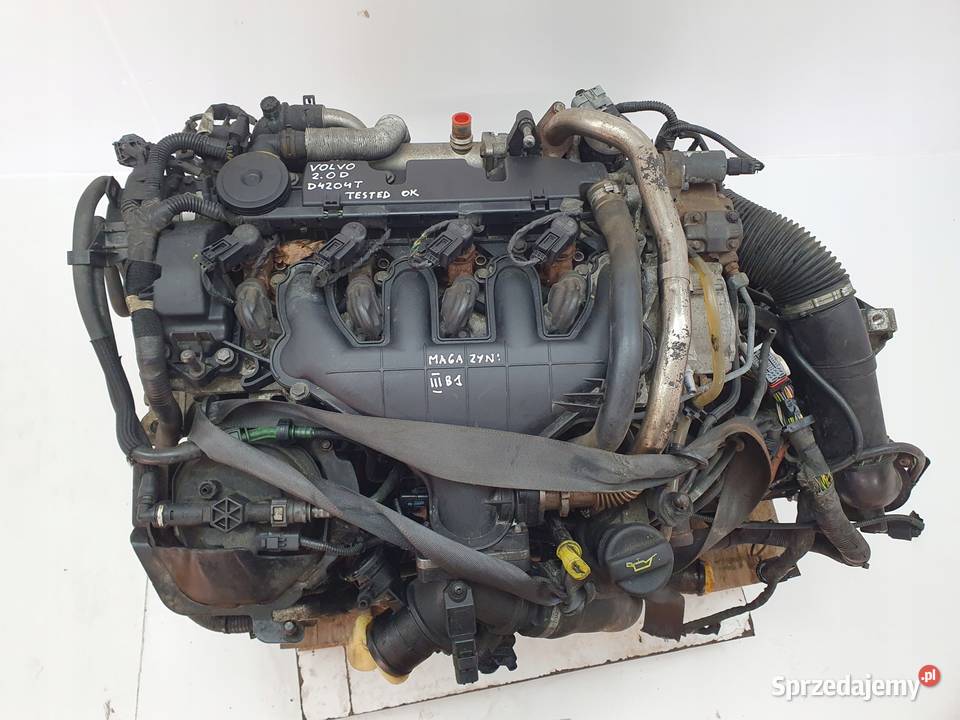 SILNIK D4204T Volvo C30 20 D DIESEL 136 sprawny lubelskie Rudka