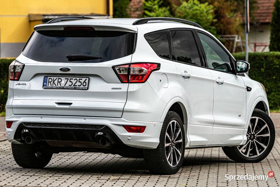 ford kuga benzyna 2018r st line 4x4 automat aluminiowe felgi podkarpackie Zalesie sprzedam