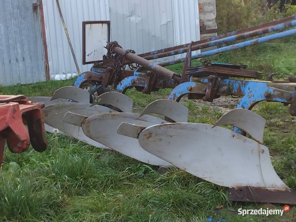 Pług rabewerk 4 okładnie grube lemiesze koło Głogówek