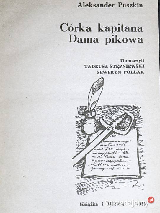 Córka kapitana Dama pikowa Aleksander Puszkin