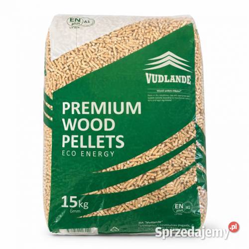 Pellet Drzewny Sosnowy EN Plus A1 LV 024 975kg. JASNY