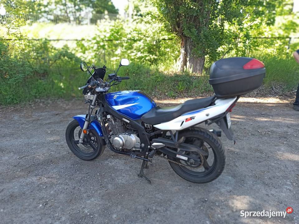 Suzuki GS 500 2009 Naked DID Deflektor Kufer DO Szczecin