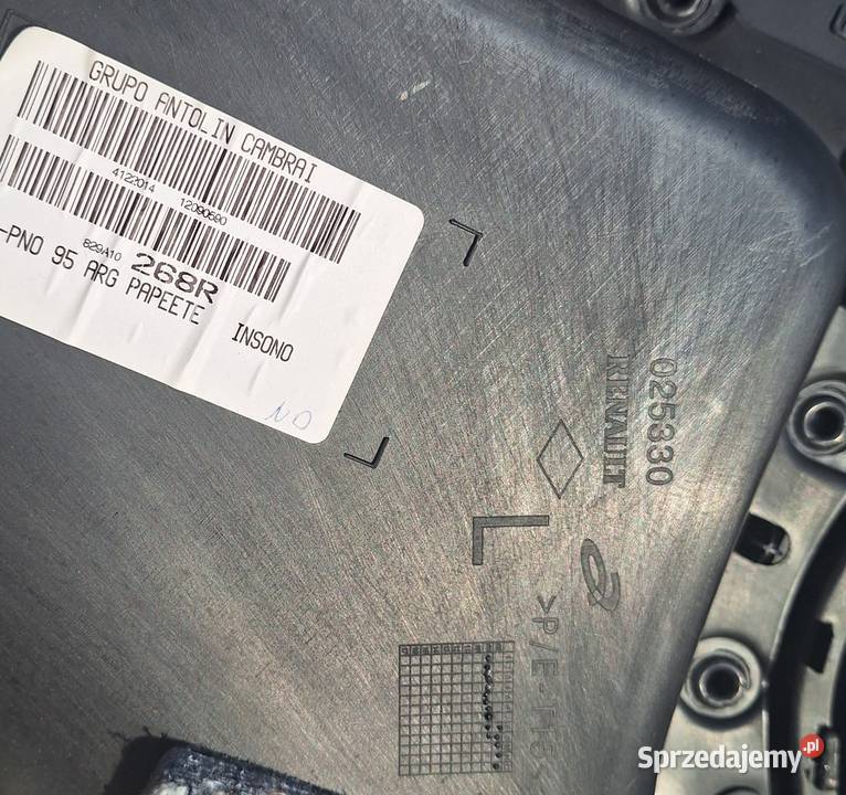 RENAULT SCENIC III TAPICERKA LEWY TYŁ 829A10268R Części